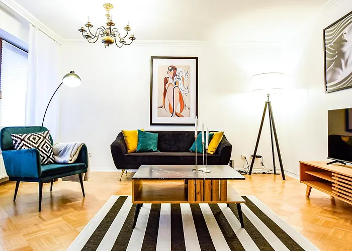 Scandic-Apartment - Balkony & Garage, 3Z, 80M2