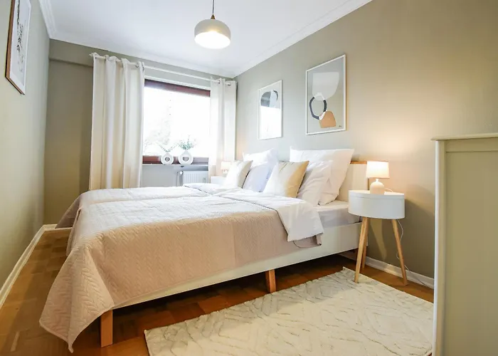 Scandic-Apartment - Balkony & Garage, 3Z, 80M2