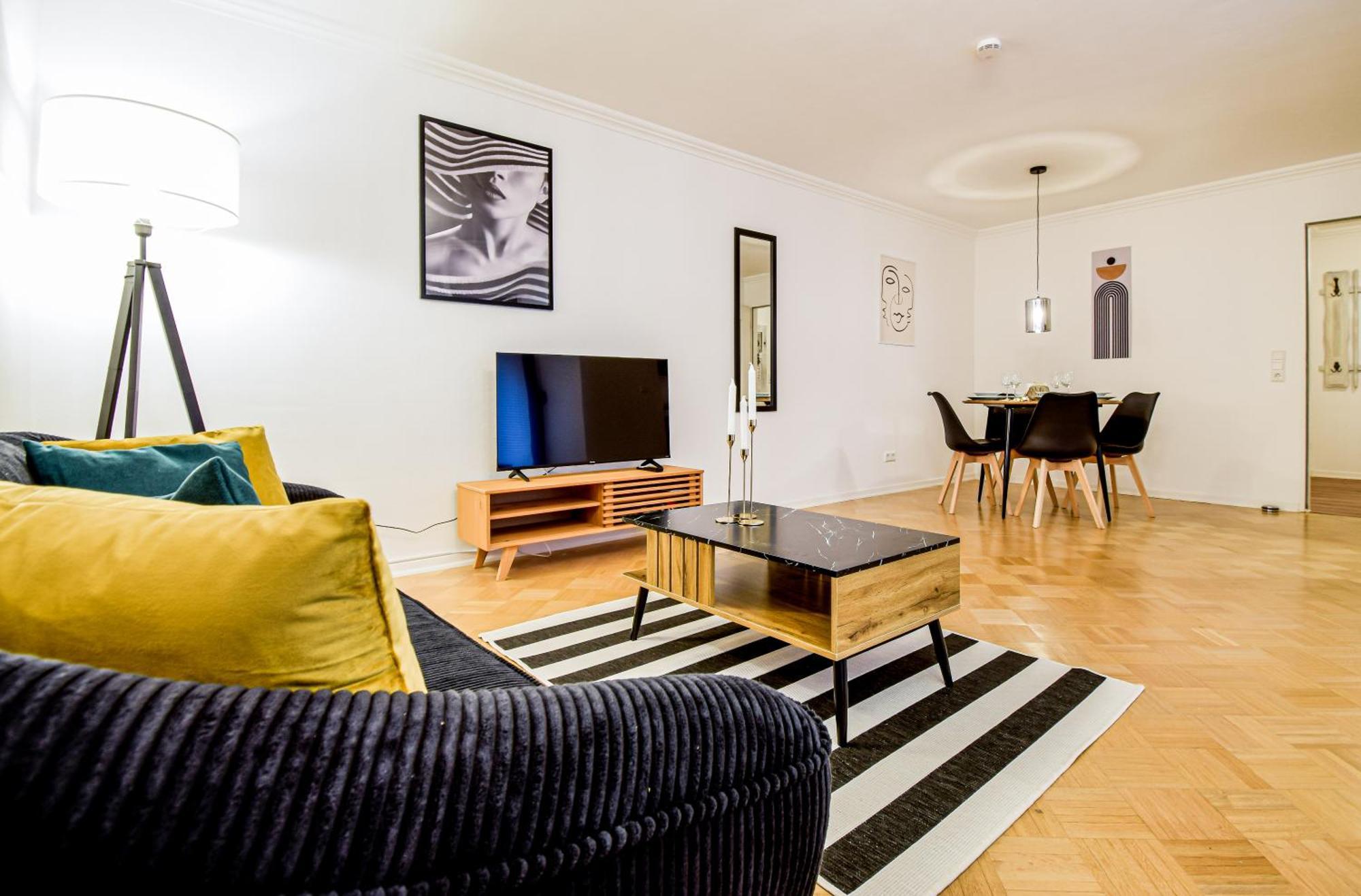 Apartment Scandic-apartment - Balkony & Garage, 3z, 80m2 Pforzheim
